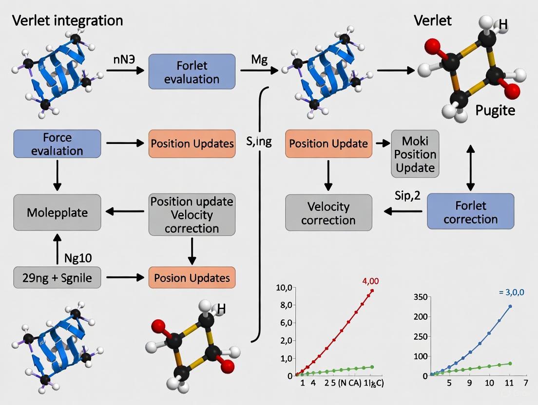 Verlet Integration in Molecular Dynamics: A Guide to Accurate Atomic Position Updates for Drug Discovery
