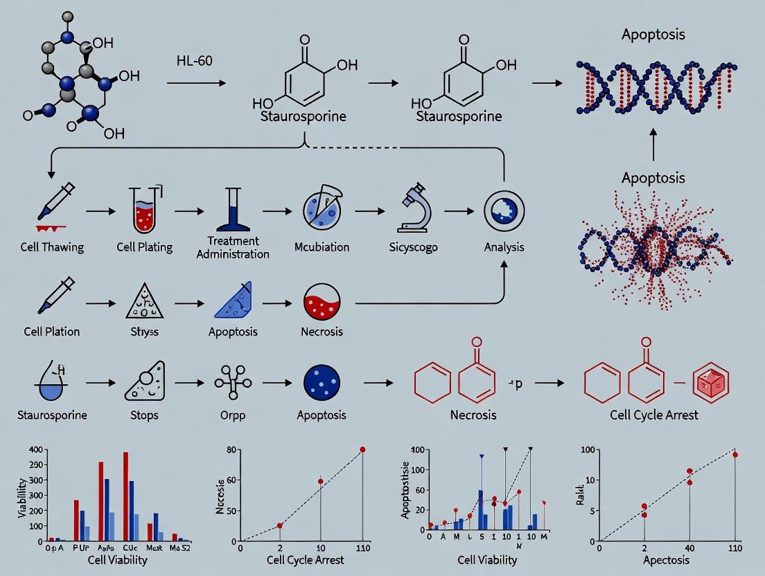 A Comprehensive HL-60 Cell Culture Protocol for Robust Apoptosis Induction and Analysis