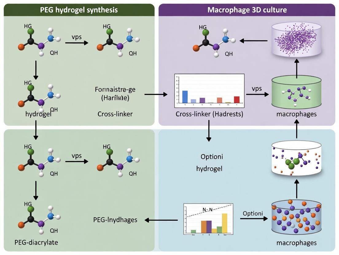 PEG Hydrogel 3D Culture: A Complete Protocol for Advanced Macrophage Immunobiology Research