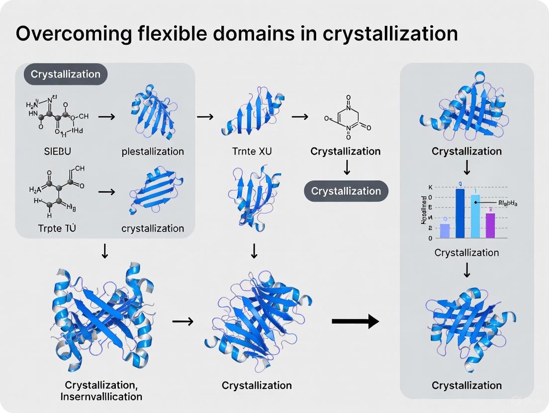 Strategies for Overcoming Flexible Domains in Protein Crystallization: From Foundational Concepts to Advanced Applications