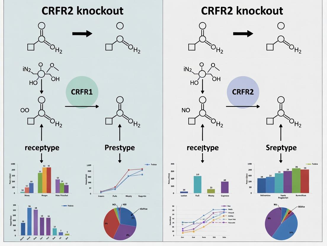 CRFR1 vs CRFR2 Knockout Models: Decoding Divergent Stress Responses for Targeted Therapy