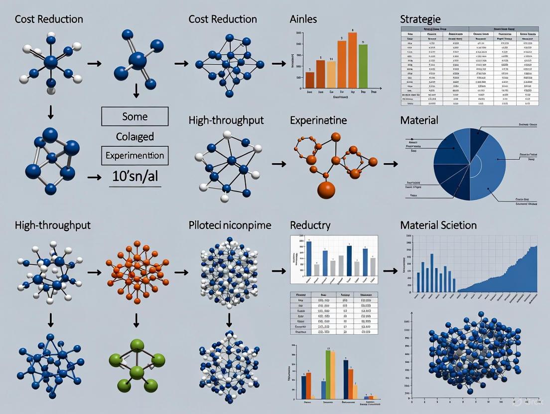 Strategic Cost Reduction in High-Throughput Experimentation: 2025 Guide for Research Efficiency