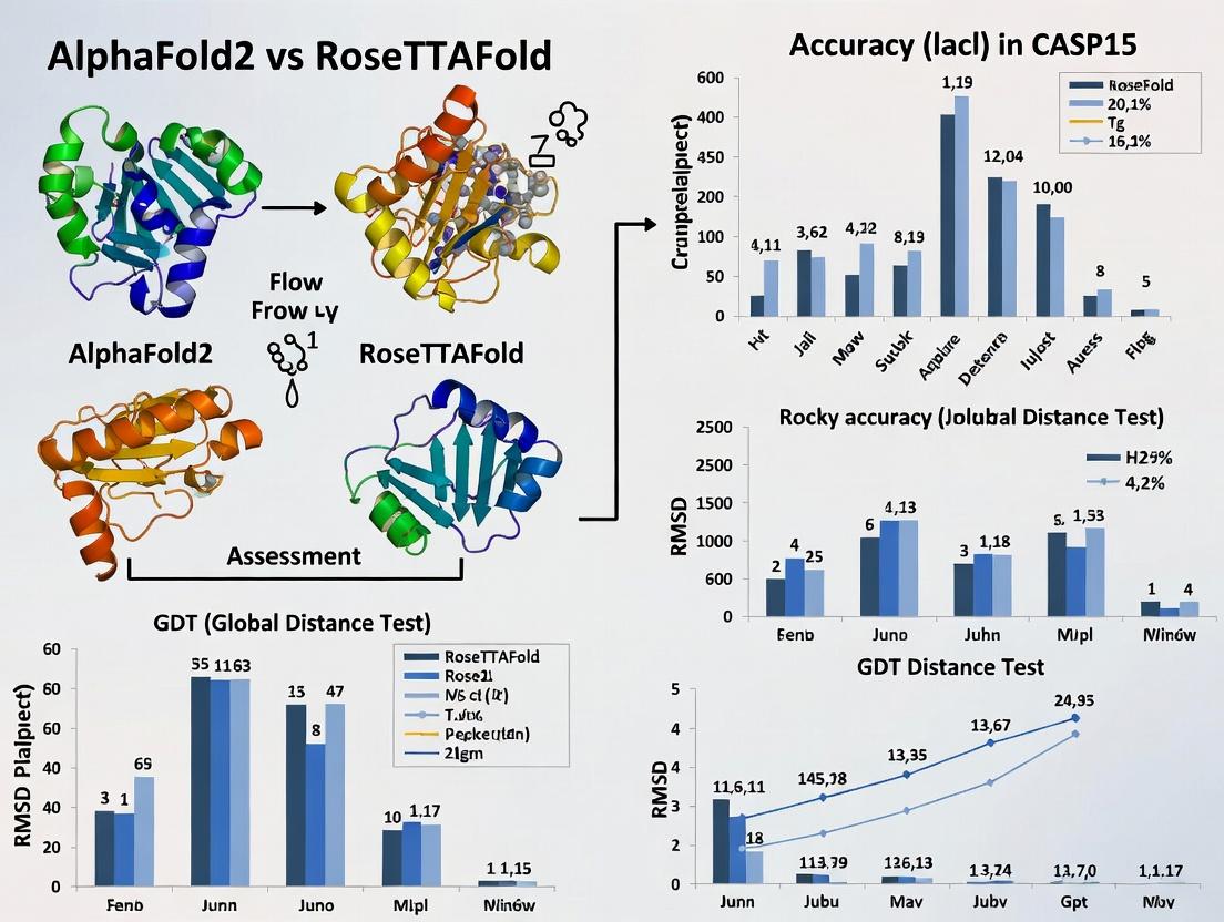 CASP15 Results Analysis: AlphaFold2 vs. RoseTTAFold – Benchmarking Accuracy for Structural Biology & Drug Discovery