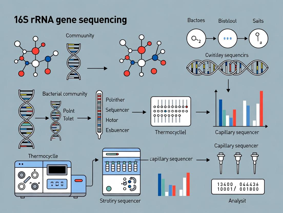 16S rRNA Gene Sequencing: A Comprehensive Guide for Microbiome Analysis in Biomedical Research