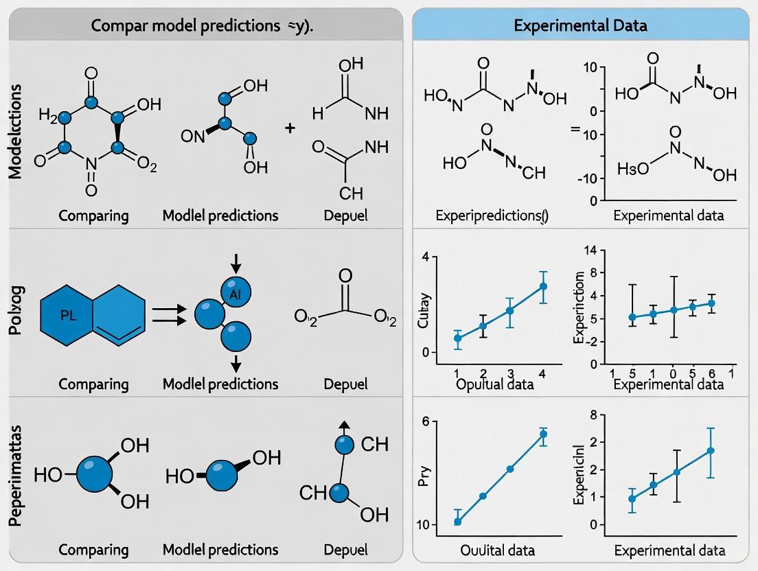 Bridging the Digital and Physical: A Strategic Framework for Comparing Model Predictions with Experimental Data in Biomedical Research