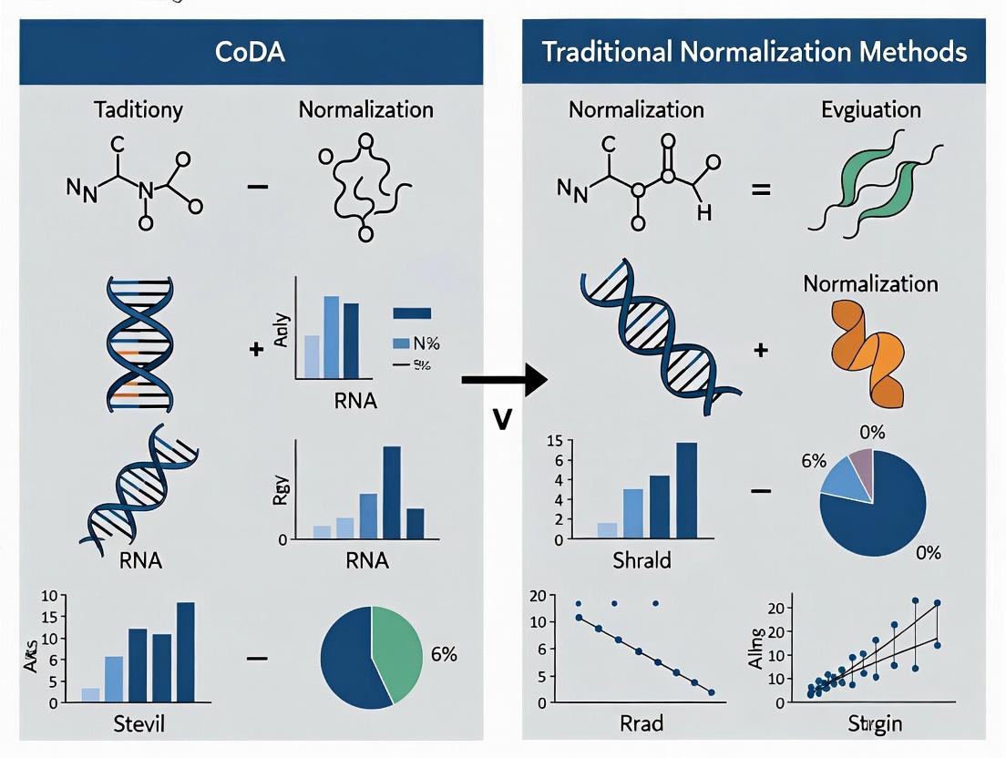 CoDA vs. Traditional Normalization: A Complete Guide for Biomedical Data Analysis in Research