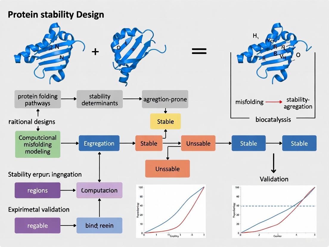Computational Protein Stability Design: Preventing Misfolding and Aggregation for Therapeutics