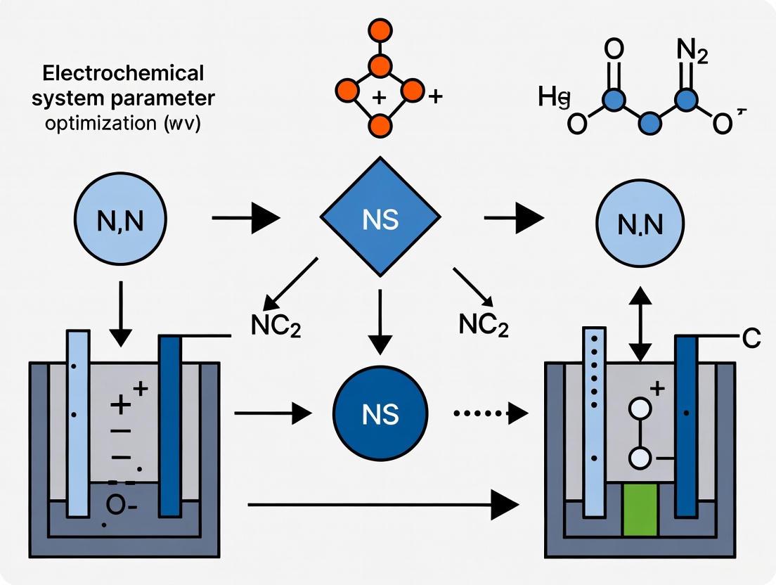 Advanced Strategies for Electrochemical System Parameter Optimization: From Fundamentals to AI-Driven Applications