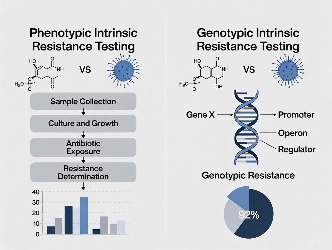 Phenotypic vs Genotypic Resistance Testing: A Comprehensive Guide for Research and Drug Development