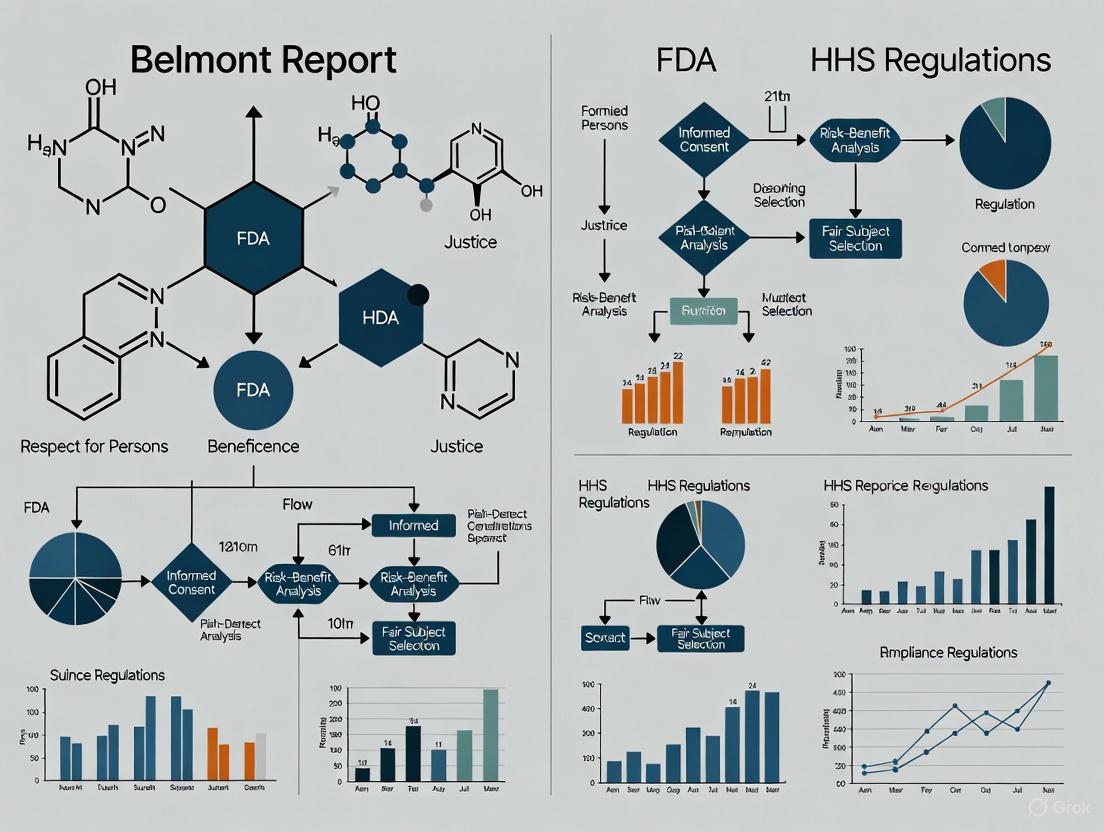 The Belmont Report in Action: Navigating Ethical Principles Across FDA and HHS Human Subject Regulations