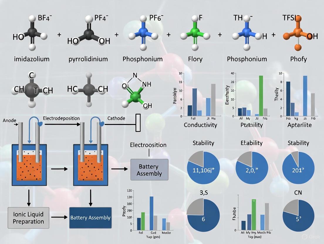Ionic Liquids in Energy Storage: Advanced Applications in Electrodeposition and Next-Generation Batteries