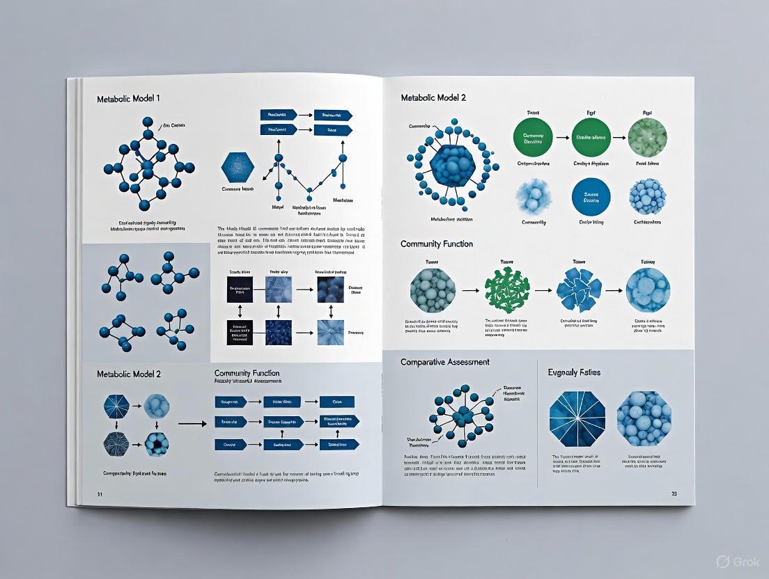 Comparative Assessment of Metabolic Models for Microbial Community Function: From Reconstruction Tools to Biomedical Applications