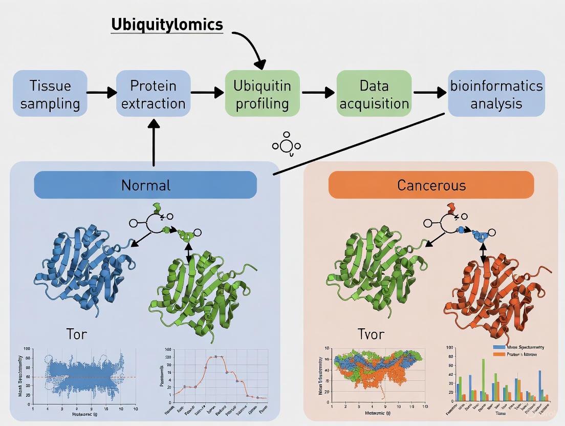 Ubiquitylomics in Cancer Research: Comprehensive Analysis of Ubiquitination Landscapes in Malignant vs Normal Tissues
