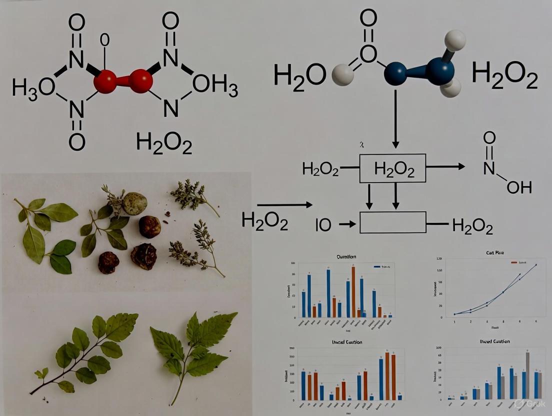 Portable Visual Detection of H2O2 in Plant Samples: A Comprehensive Guide for Researchers and Scientists