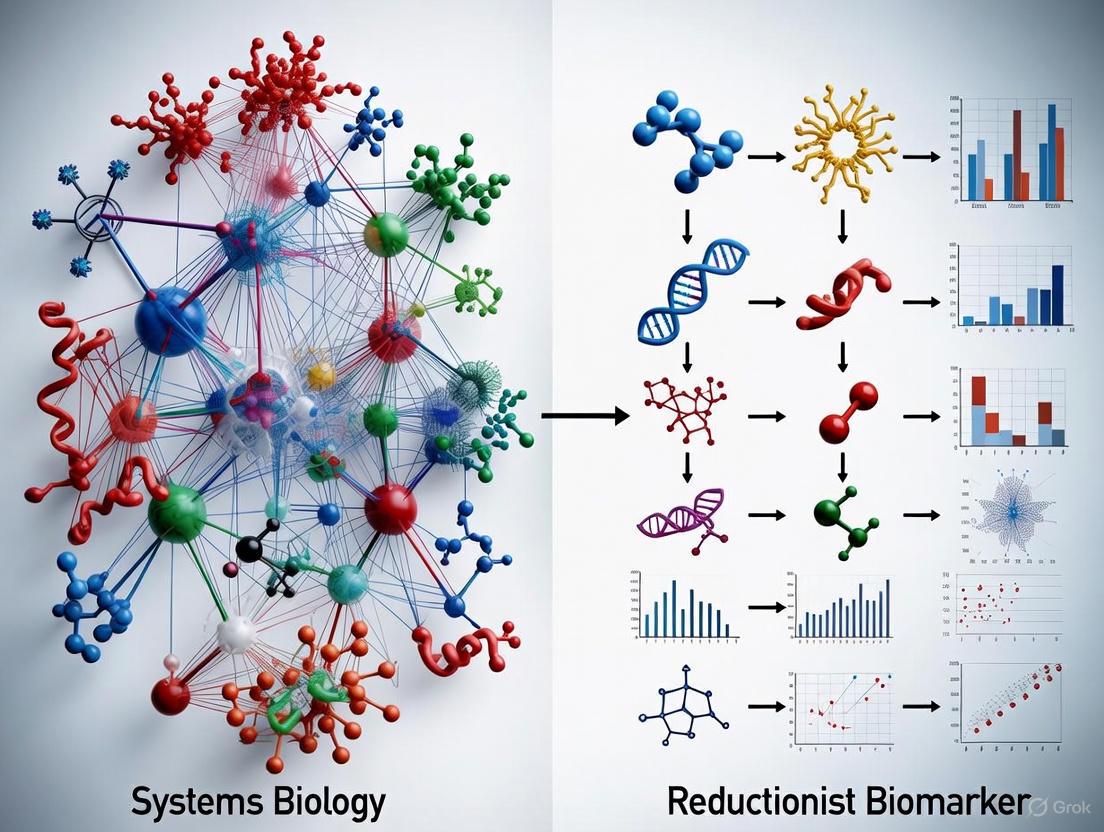 Beyond Single Markers: How Systems Biology is Revolutionizing Biomarker Discovery and Precision Medicine