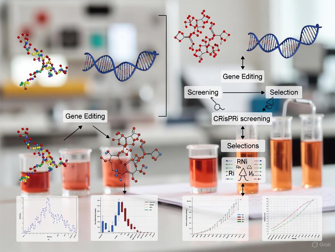 CRISPRi Screening for Metabolic Pathway Optimization: A Comprehensive Guide from Foundational Concepts to Advanced Applications