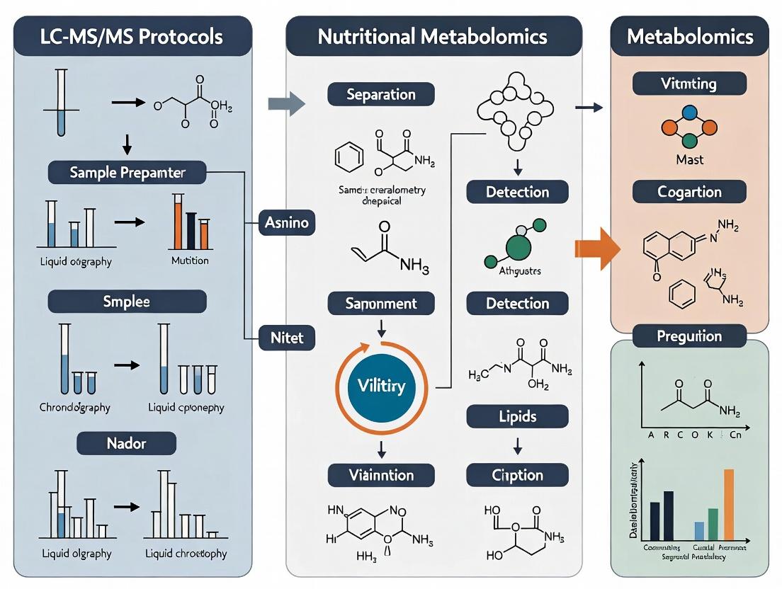 Comprehensive LC-MS/MS Protocols for Nutritional Metabolomics in Human Plasma: From Sample Prep to Biomarker Discovery