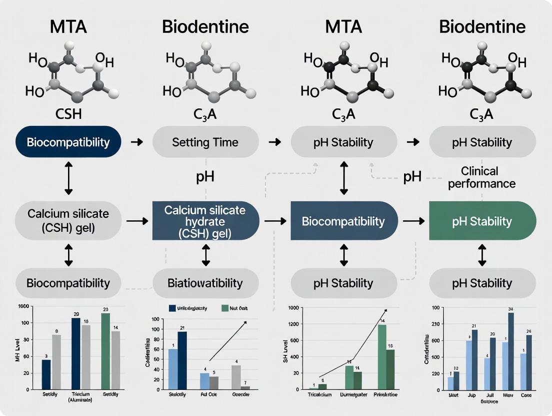Biodentine vs MTA: A Comparative Clinical Performance Review for Biomedical Researchers
