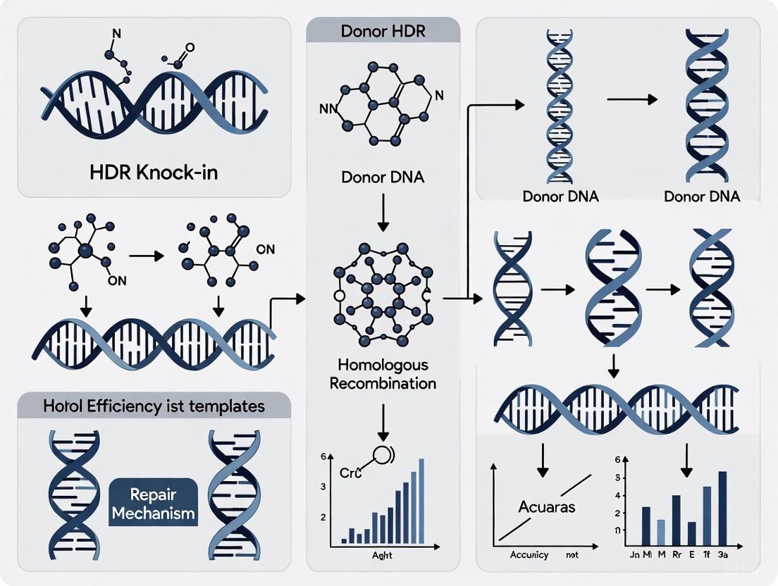 Mastering HDR Knock-In: A Comprehensive Guide to Donor DNA Template Design and Optimization