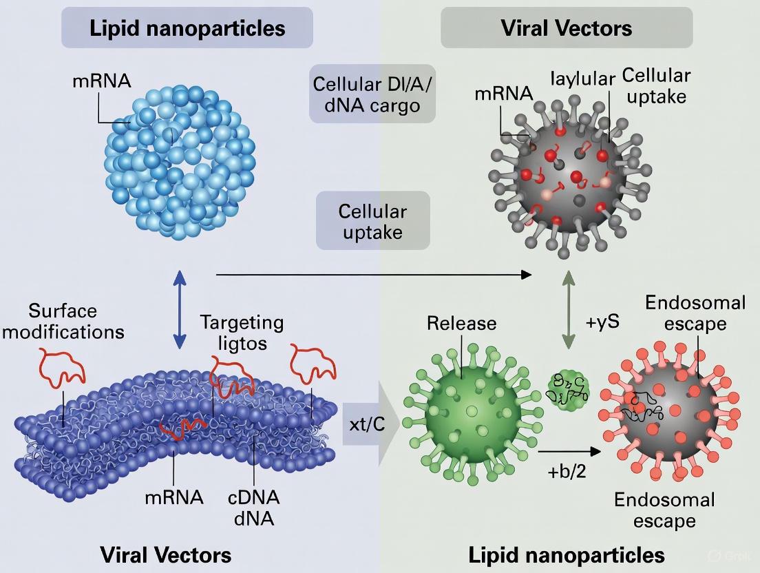 Lipid Nanoparticles vs. Viral Vectors: A Strategic Guide to Gene Delivery Technologies