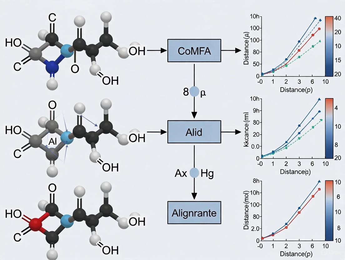 Overcoming Molecular Alignment Challenges in CoMFA Studies: A Guide for Robust 3D-QSAR Modeling
