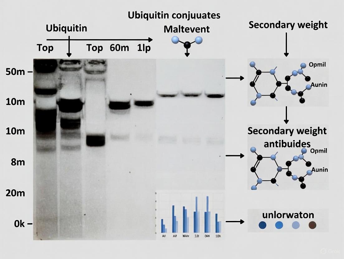 A Comprehensive Guide to Detecting Ubiquitin Protein Conjugates by Western Blot: From Basics to Advanced Validation