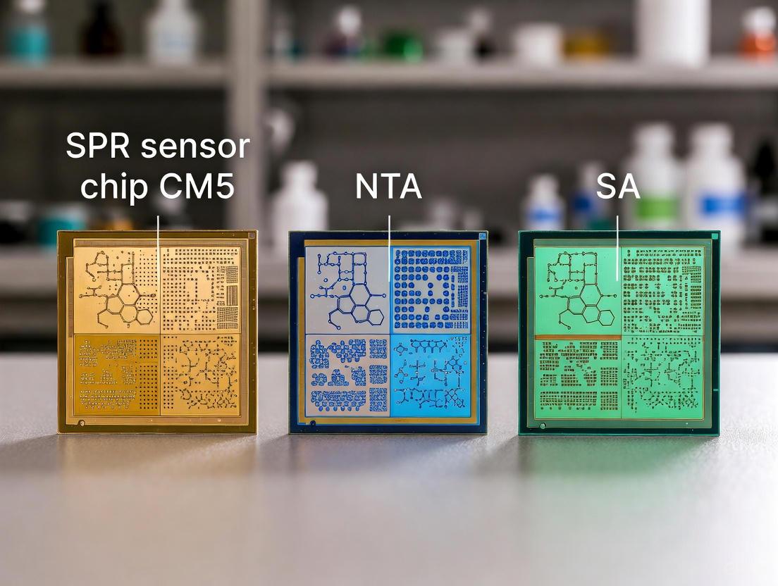 Choosing Your SPR Sensor Chip: A Practical Guide to CM5, NTA, and SA Selection
