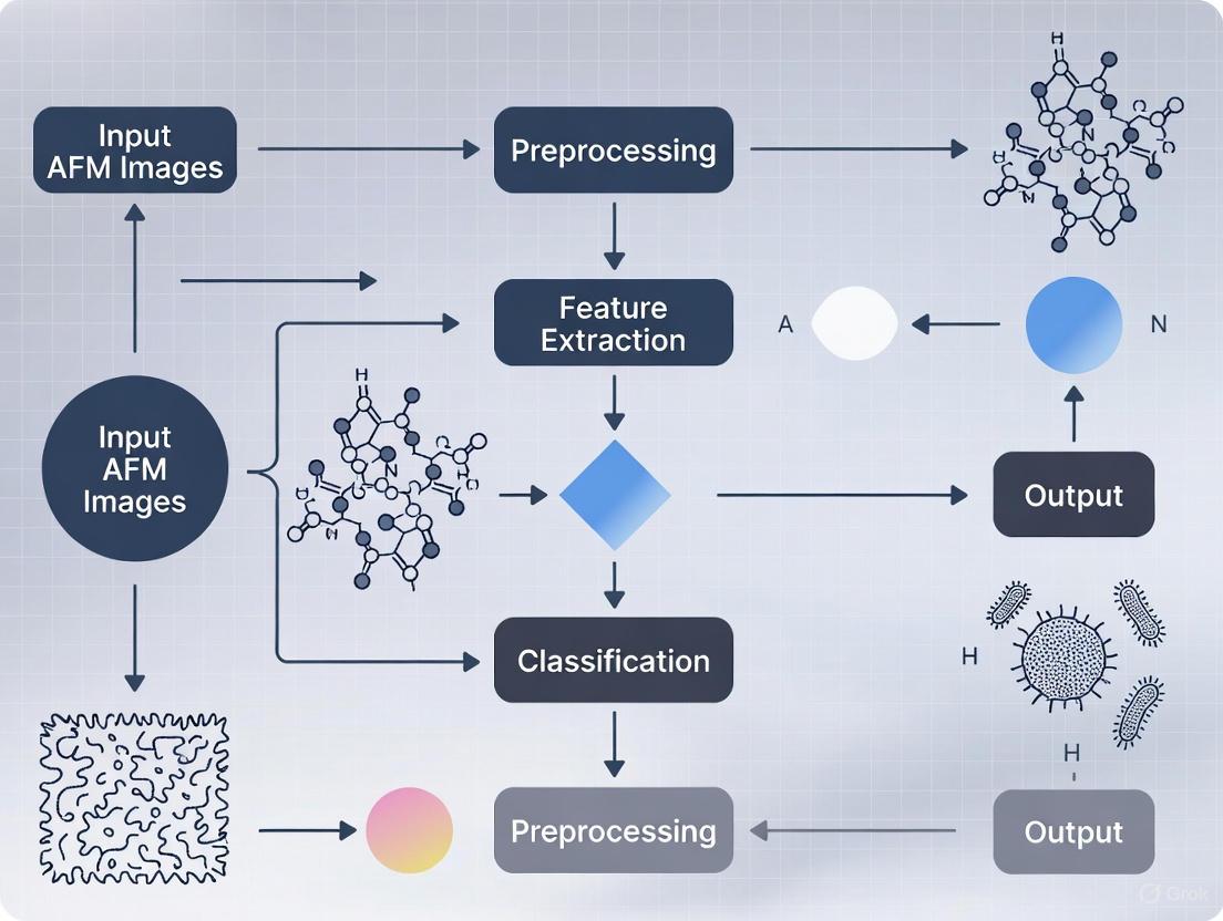 Machine Learning for AFM Biofilm Image Classification: From Fundamentals to Clinical Applications