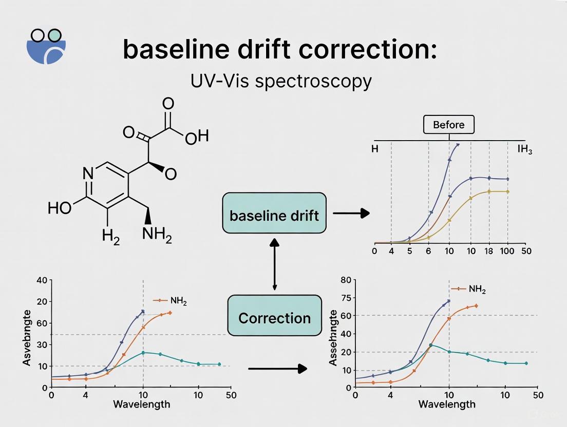 Correcting Baseline Drift in UV-Vis Spectroscopy: A Complete Guide for Robust Pharmaceutical Analysis