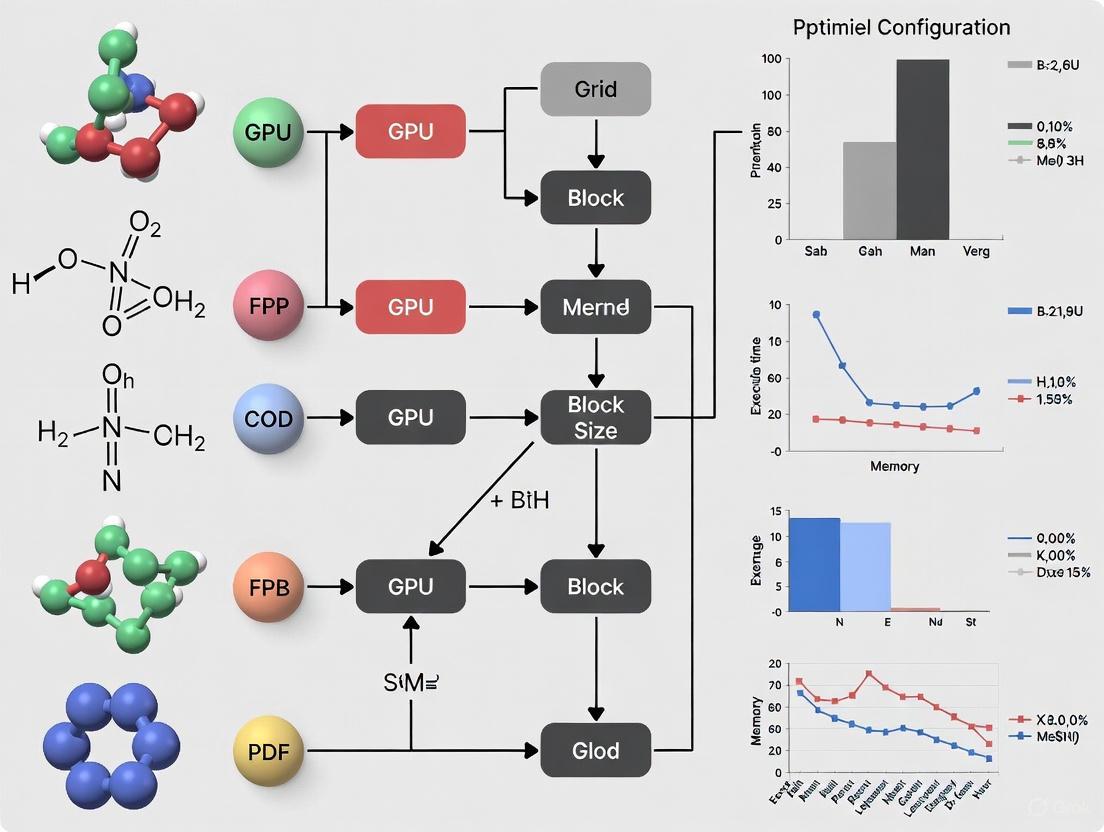 Optimizing GPU Kernel Execution: Advanced Configurations for Accelerated Drug Discovery