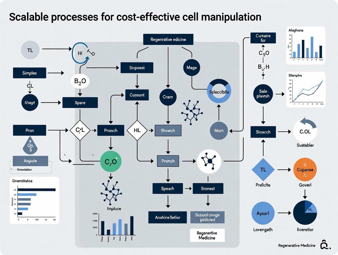 Scalable Processes for Cost-Effective Cell Manipulation: 2025 Strategies for Industrializing Advanced Therapies