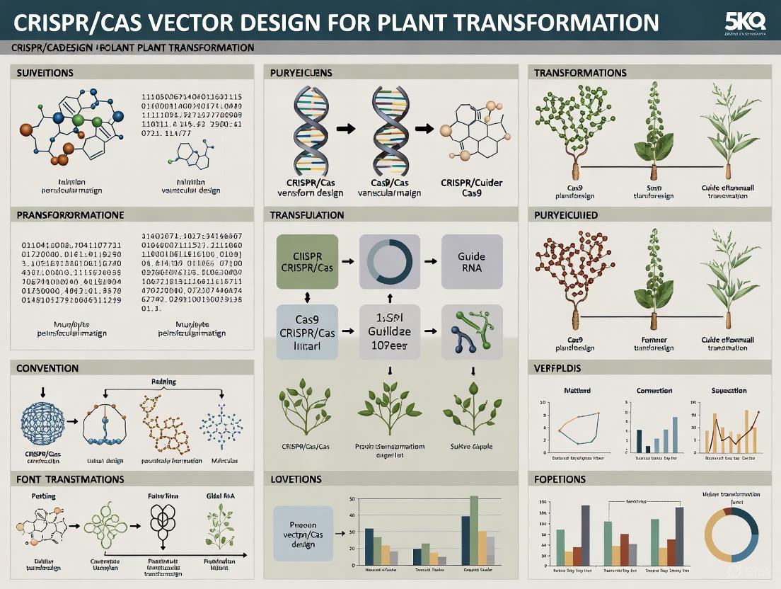 Novel CRISPR/Cas Vector Design for Plant Transformation: Systems, Strategies, and AI-Driven Optimization