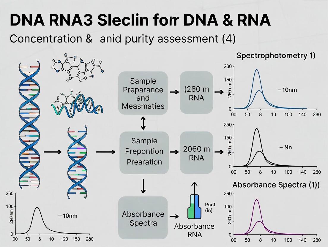 Spectrophotometry for DNA and RNA Analysis: A Complete Guide to Concentration, Purity, and Best Practices