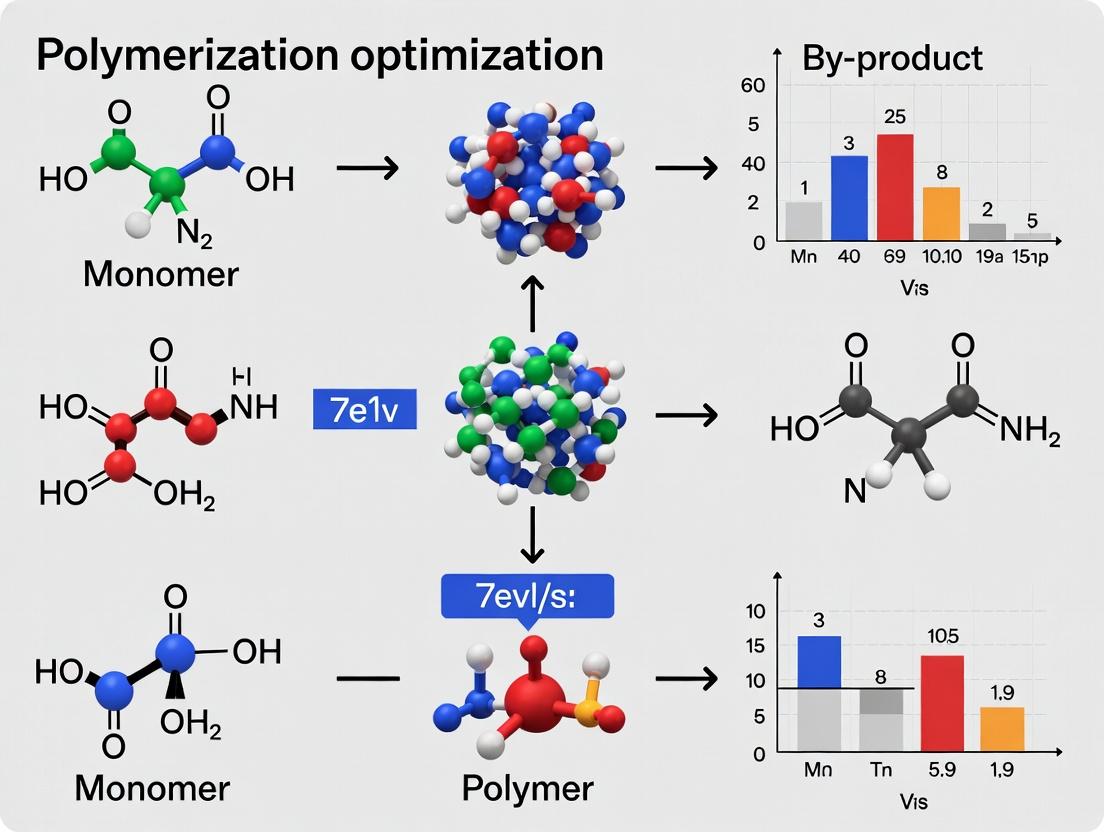 Advanced Strategies for Polymerization Optimization: Minimizing By-Products to Enhance Drug Development
