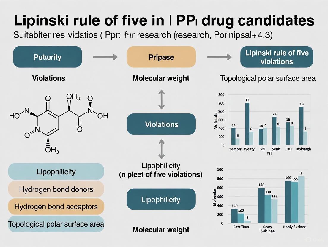 Beyond the Rule: Strategies for Addressing Lipinski Violations in PPI-Targeted Drug Candidates