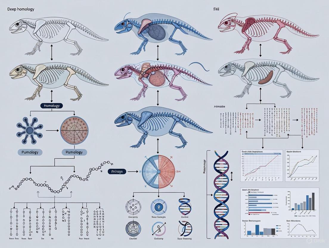 Deep Homology in Animal Design: From Evolutionary Concepts to Drug Discovery Applications