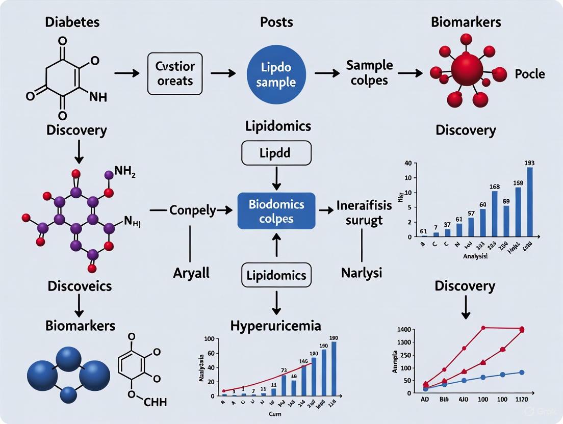 Lipidomics Biomarker Discovery in Diabetes and Hyperuricemia: From Pathophysiological Insights to Clinical Translation