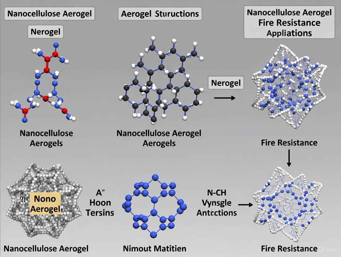 Fire-Resistant Nanocellulose Aerogels: Sustainable Solutions for Biomedical and Advanced Material Applications
