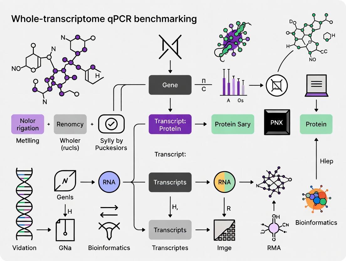 Whole-Transcriptome qPCR Benchmarking: The Gold Standard for Validating RNA-Seq in Biomedical Research