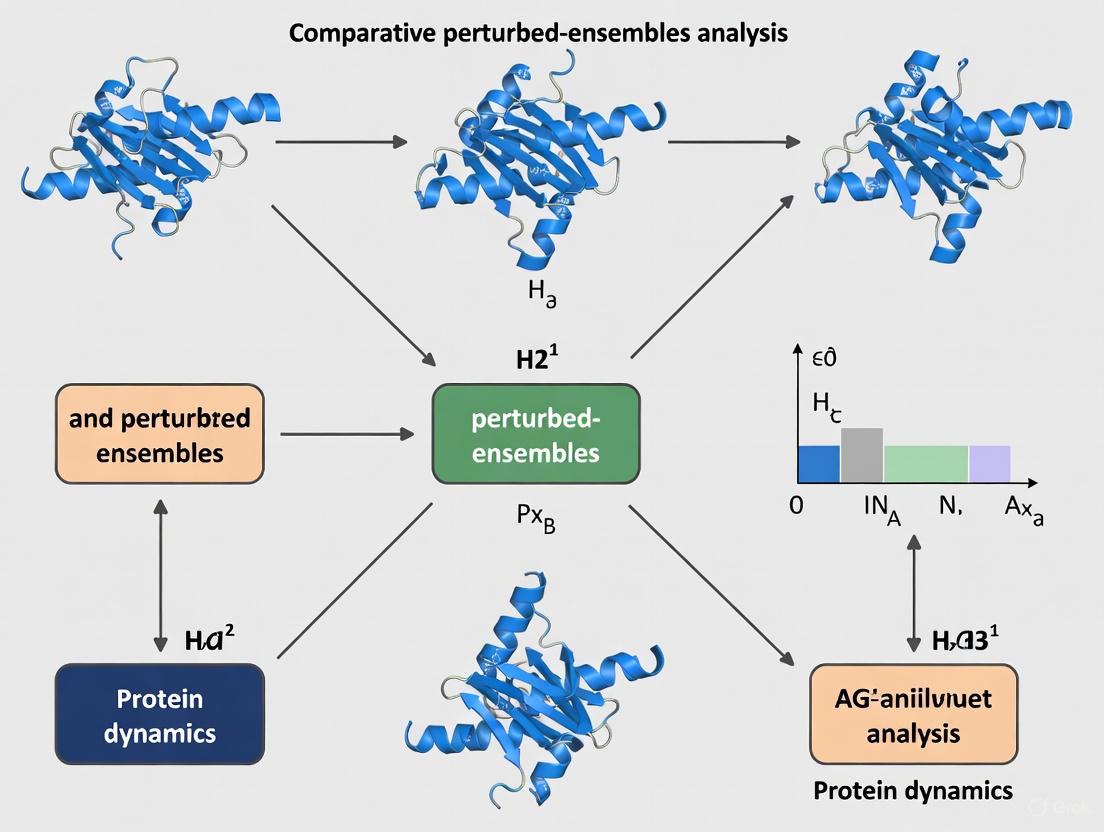Comparative Perturbed-Ensembles Analysis: Decoding Functional Protein Dynamics for Drug Discovery