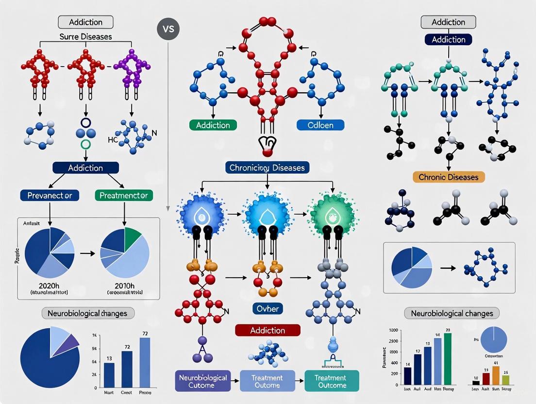Addiction as a Brain Disease: A Neurobiological Comparison with Chronic Medical Disorders
