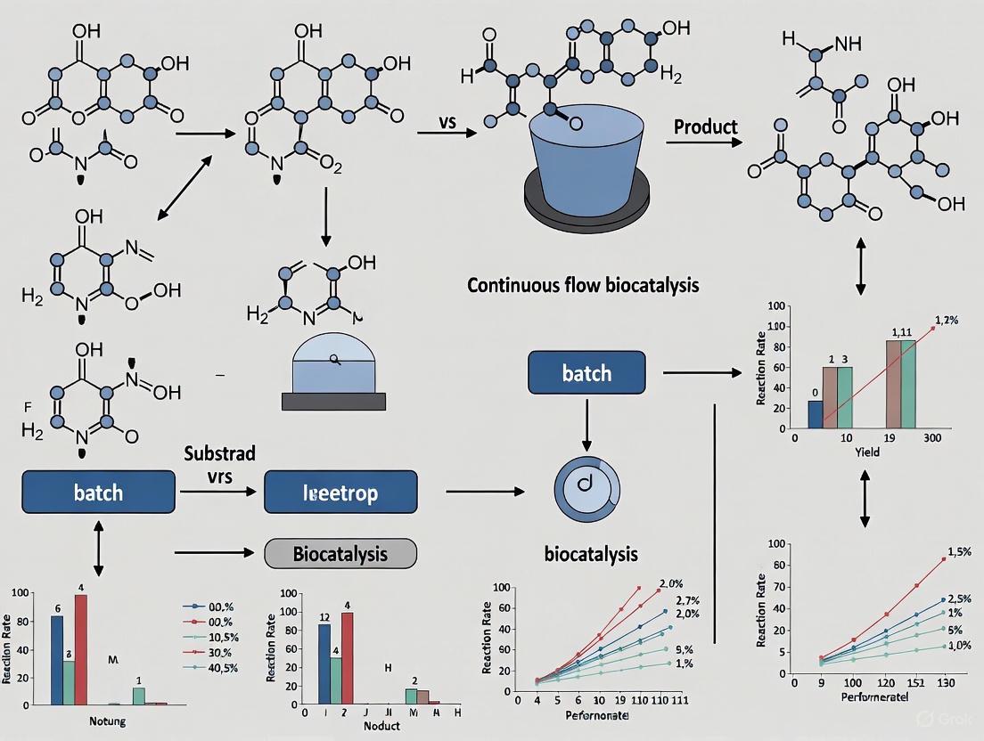 Batch vs. Flow Biocatalysis: A Scalability Assessment for Modern Pharmaceutical Manufacturing