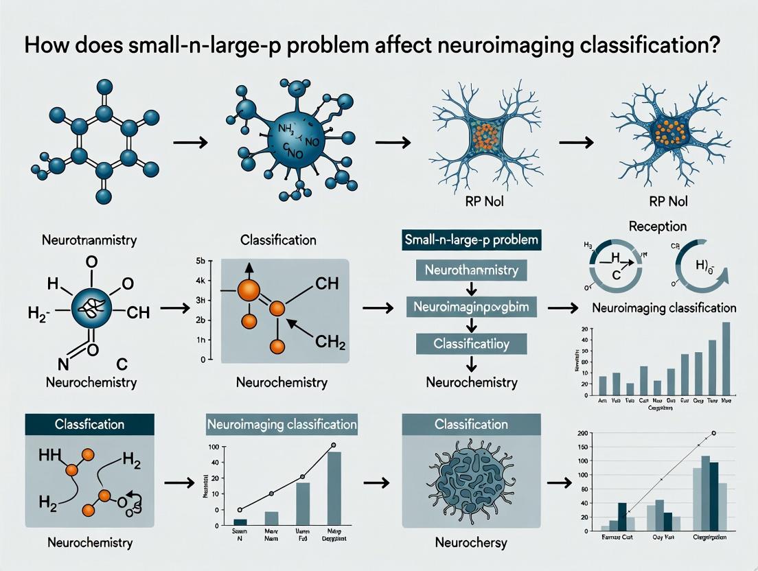 The Small-n-Large-p Problem in Neuroimaging: Overcoming High-Dimensional Data Challenges for Accurate Brain Classification