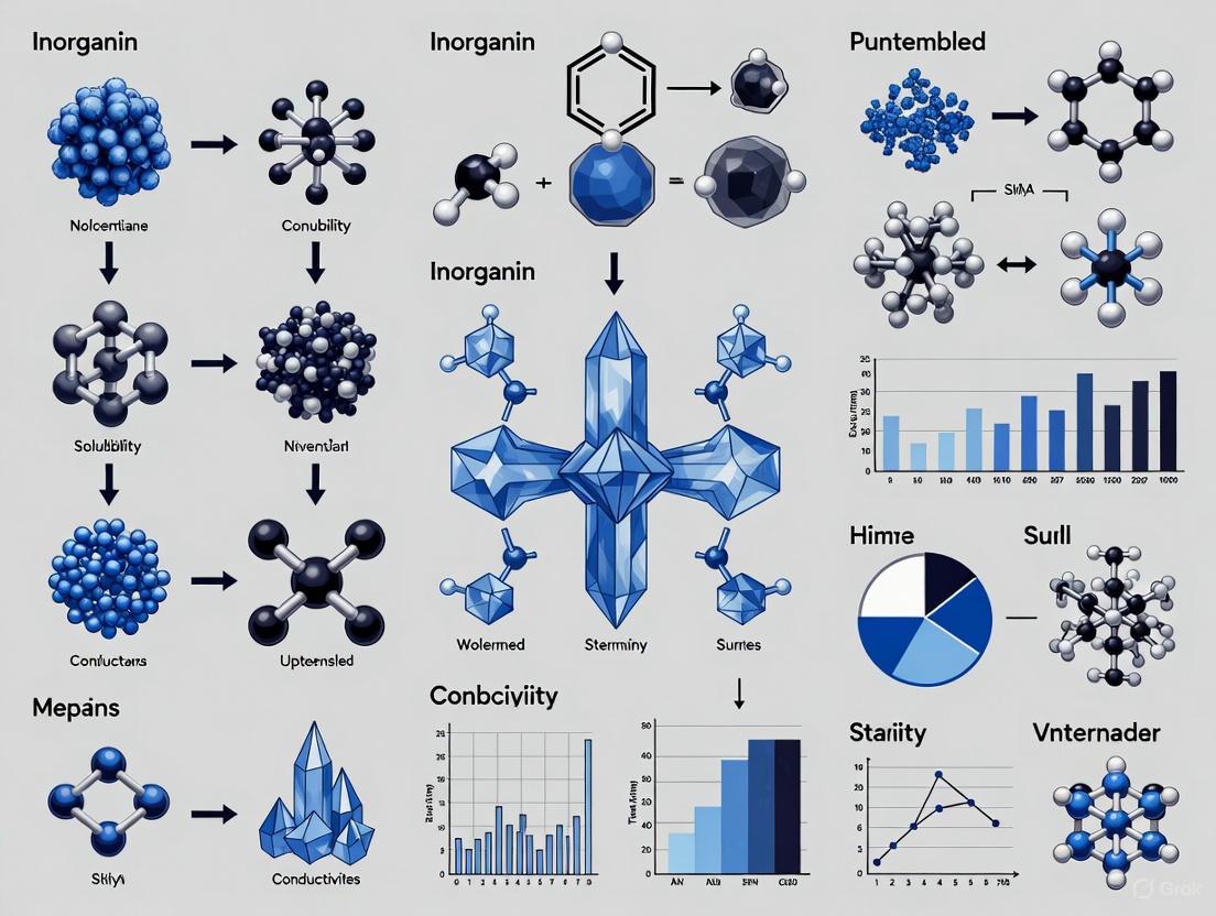 Inorganic Materials and Compounds: A Foundational Guide for Biomedical Research and Drug Development