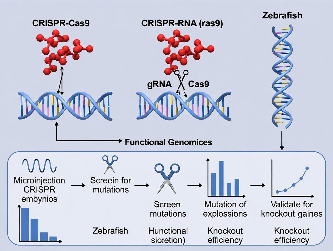 Complete Guide to CRISPR-Cas9 Gene Knockout in Zebrafish: Protocols, Troubleshooting, and Validation