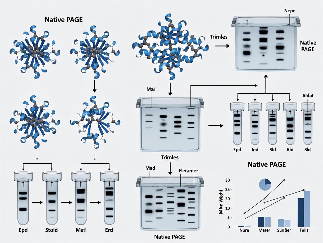Native PAGE for Protein Complexes: A Comprehensive Guide from Principles to Advanced Applications
