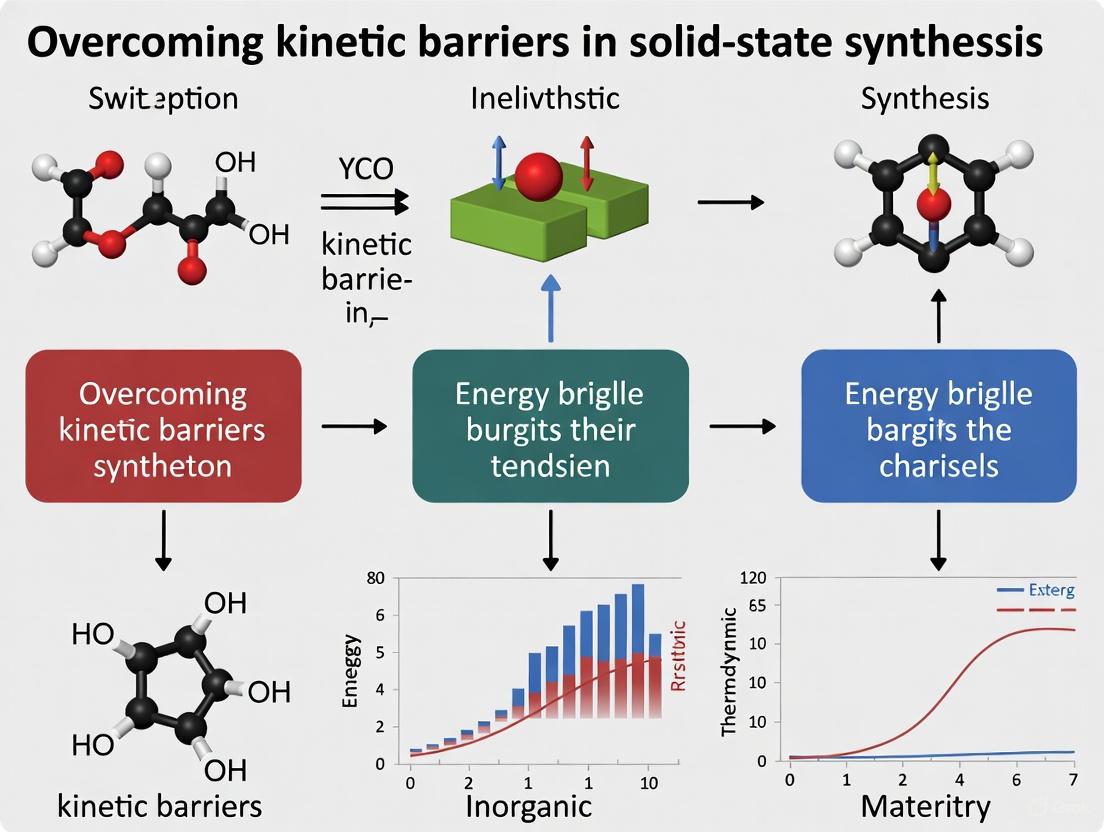 Overcoming Kinetic Barriers in Solid-State Synthesis: Advanced Strategies for Materials and Drug Development