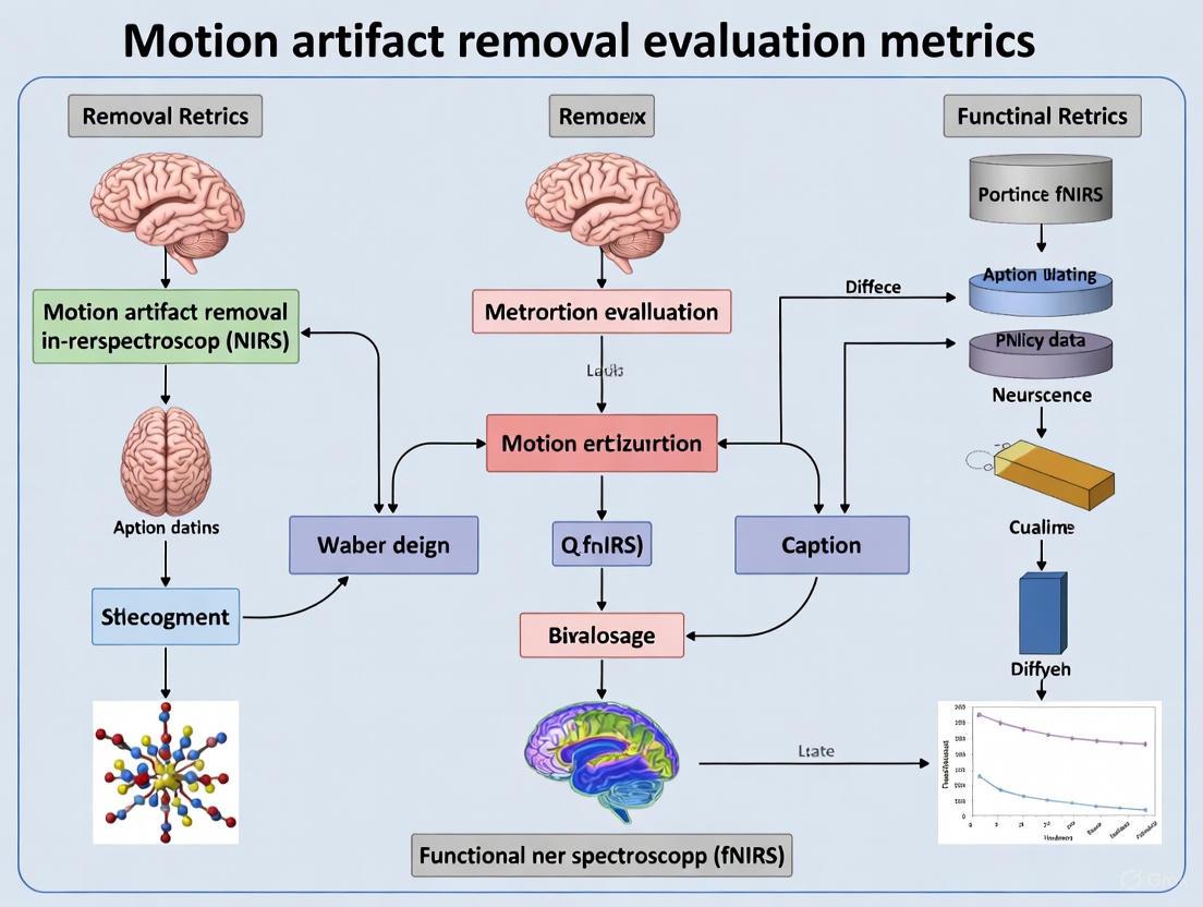 Evaluating Motion Artifact Removal in fNIRS: A Comprehensive Guide to Metrics and Methodologies