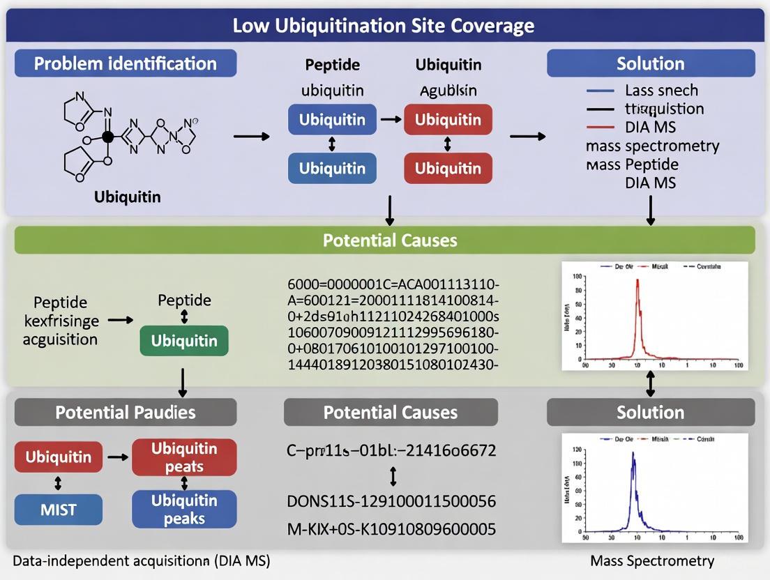 Boosting Ubiquitination Site Coverage in DIA-MS: A Troubleshooting and Optimization Guide