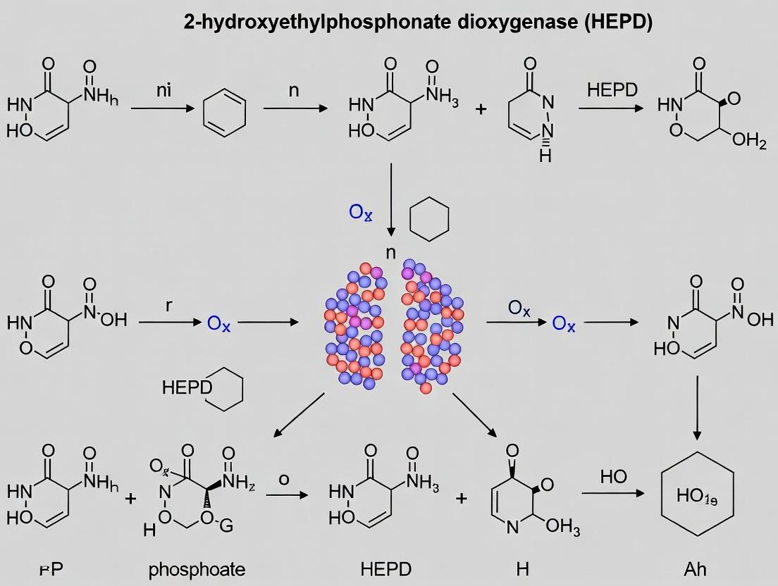 Decoding HEPD: The Oxygenolytic Mechanism of 2-Hydroxyethylphosphonate Dioxygenase in Drug Discovery